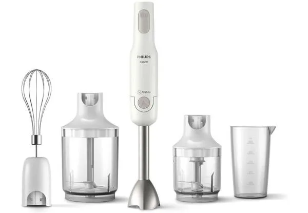 Занурювальний блендер Philips Daily Collection 650Вт, 4 в 1, білий.