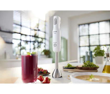 Занурювальний блендер Philips Daily Collection 650Вт, 4 в 1, білий.