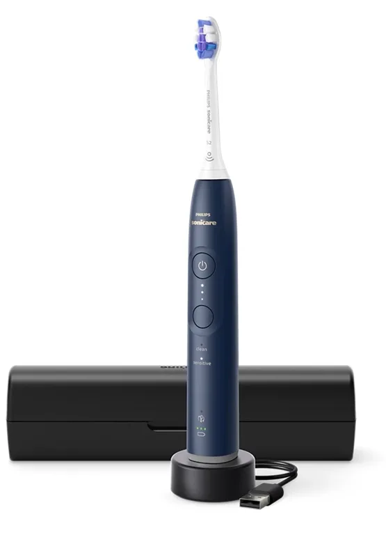 Зубна електрощітка Philips Sonicare Ультразвукова Синя 62000 рухів 2 режими 1 насадка