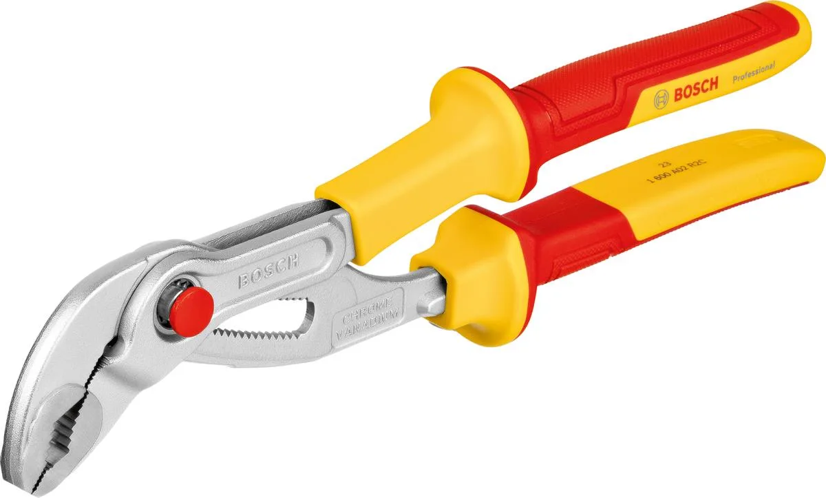 Клещи для сантехники Bosch Professional, 250 мм, с защитой VDE