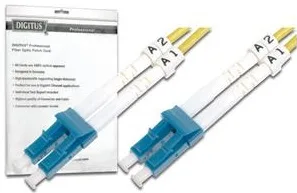 Патч-корд волоконно-оптичний DIGITUS LC/UPC-LC/UPC, 9/125, SM, OS2, duplex, 3м