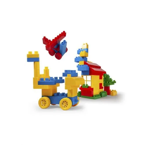 Конструктор Kids Blocks 90 елементів TIGRES різнокольоровий набір для дітей від 1 року іграшка для творчості