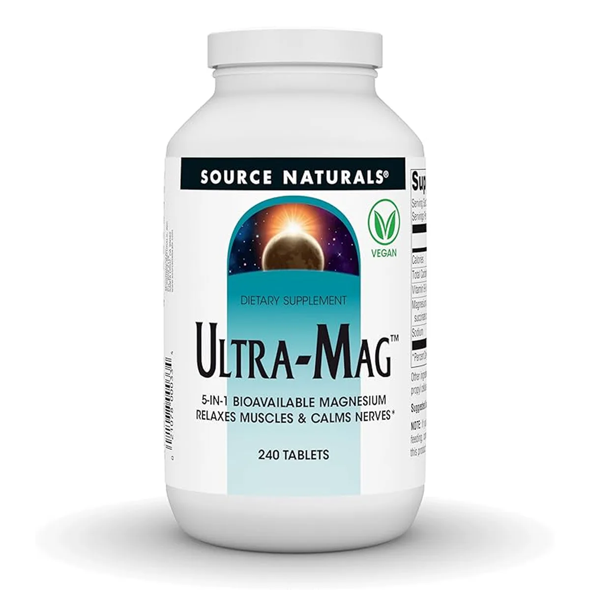 Ultra-Mag Magnesium Complex Source Naturals рослинні капсули 240 шт