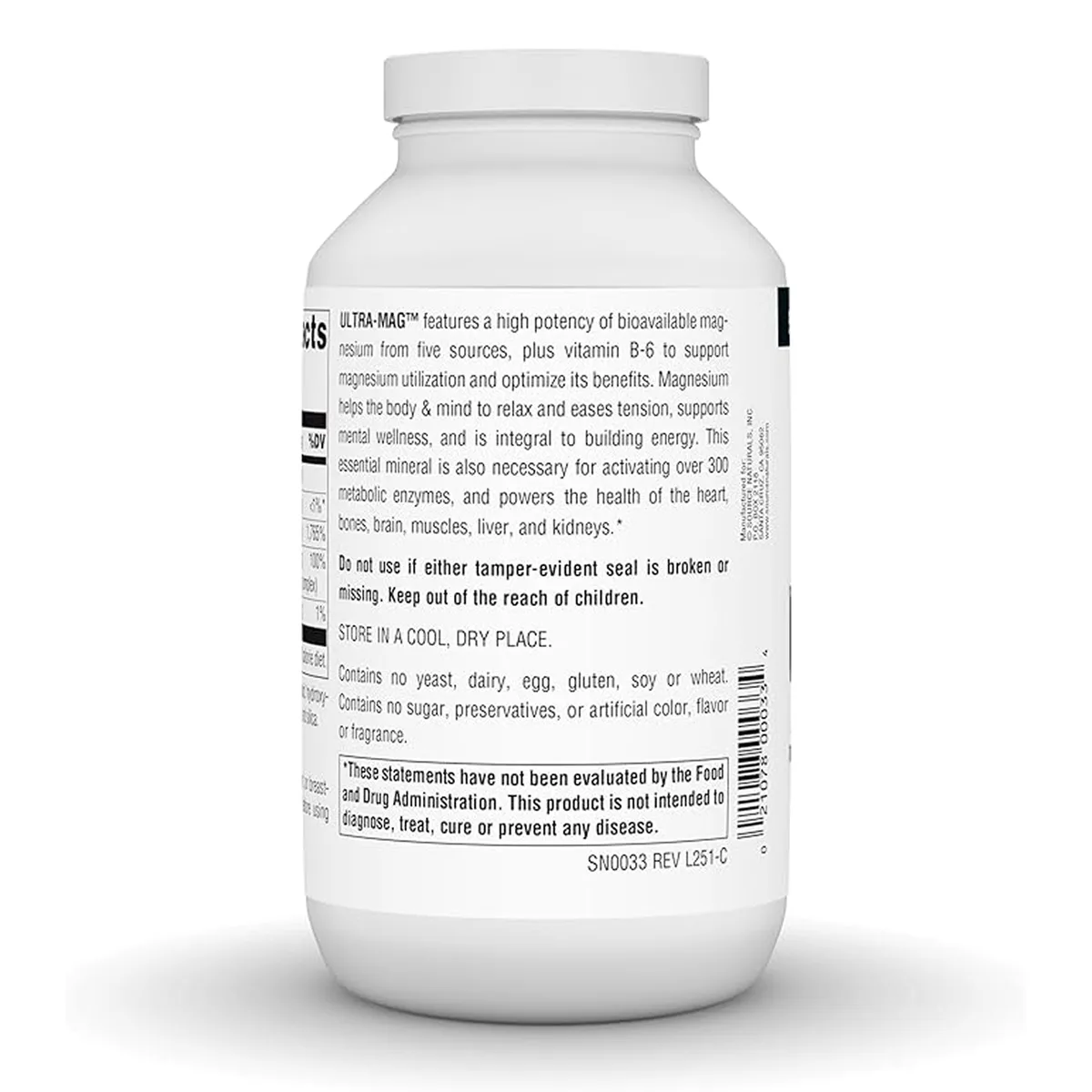 Ultra-Mag Magnesium Complex Source Naturals рослинні капсули 240 шт