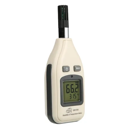 Термогігрометр Benetech GM1362 0-100% -30-70°C пластиковий кишеньковий чорний