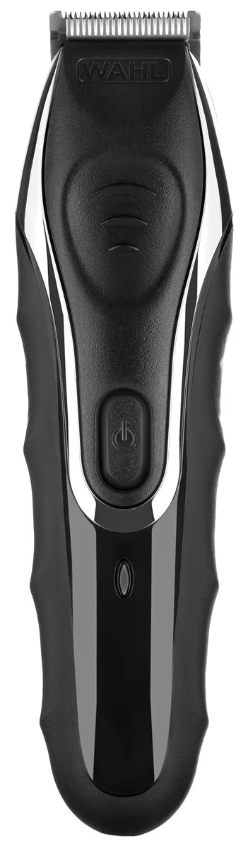 Тример WAHL Aqua Groom, акумуляторний, роторний двигун, 12 насадок, чохол, гребінець, сталь, чорний.