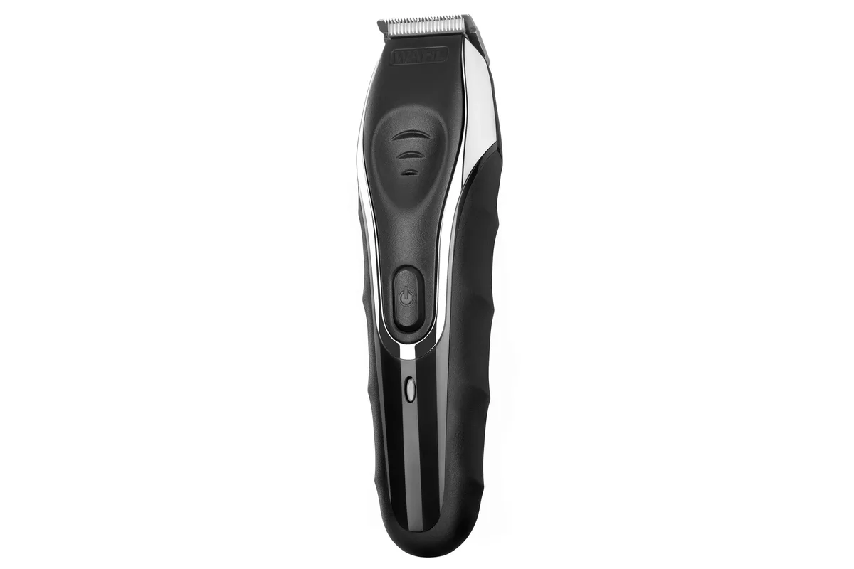 Тример WAHL Aqua Groom, акумуляторний, роторний двигун, 12 насадок, чохол, гребінець, сталь, чорний.