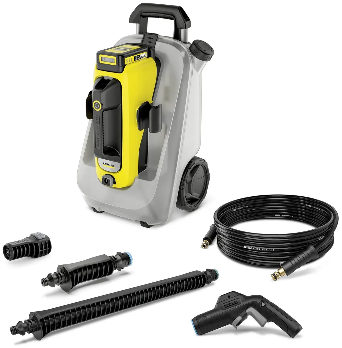 Акумуляторна мінімийка Karcher 18В 24бар 200л/год бак для води 12л