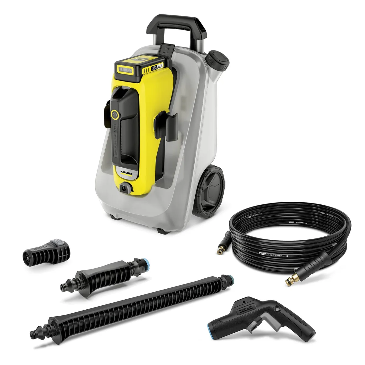 Акумуляторна мінімийка Karcher 18В 24бар 200л/год бак для води 12л