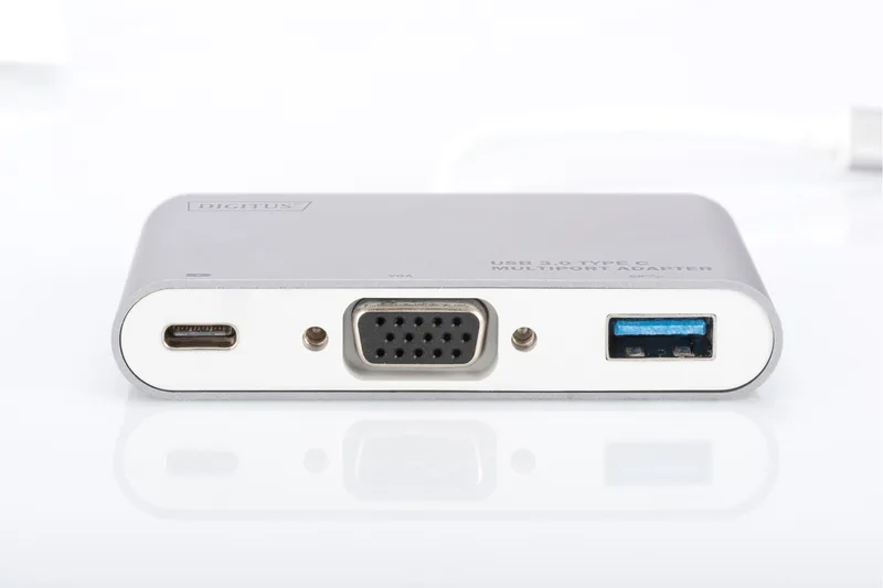 Хаб DIGITUS USB-C > VGA/USB-A/USB-C