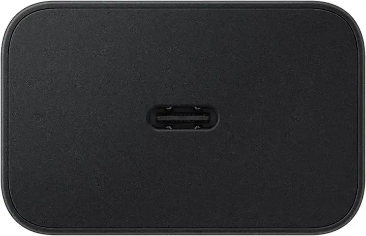 Зарядний пристрій мережевий Samsung 45Вт USB-С PD PPS, кабель USB-C > USB-C, 1.8м, чорний