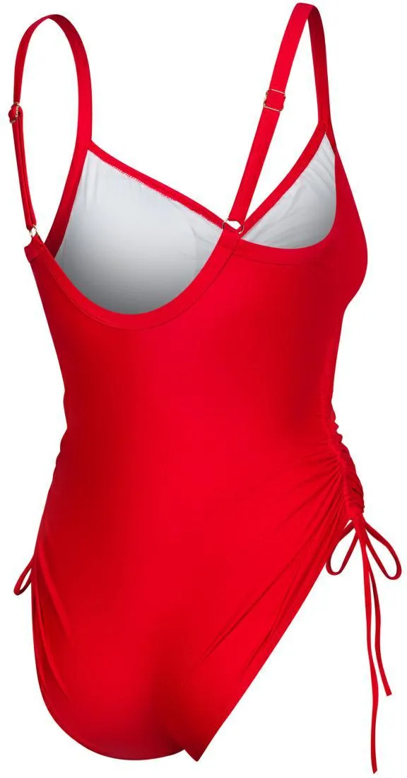 Купальник закрытый Aqua Speed полиамид 36 красный