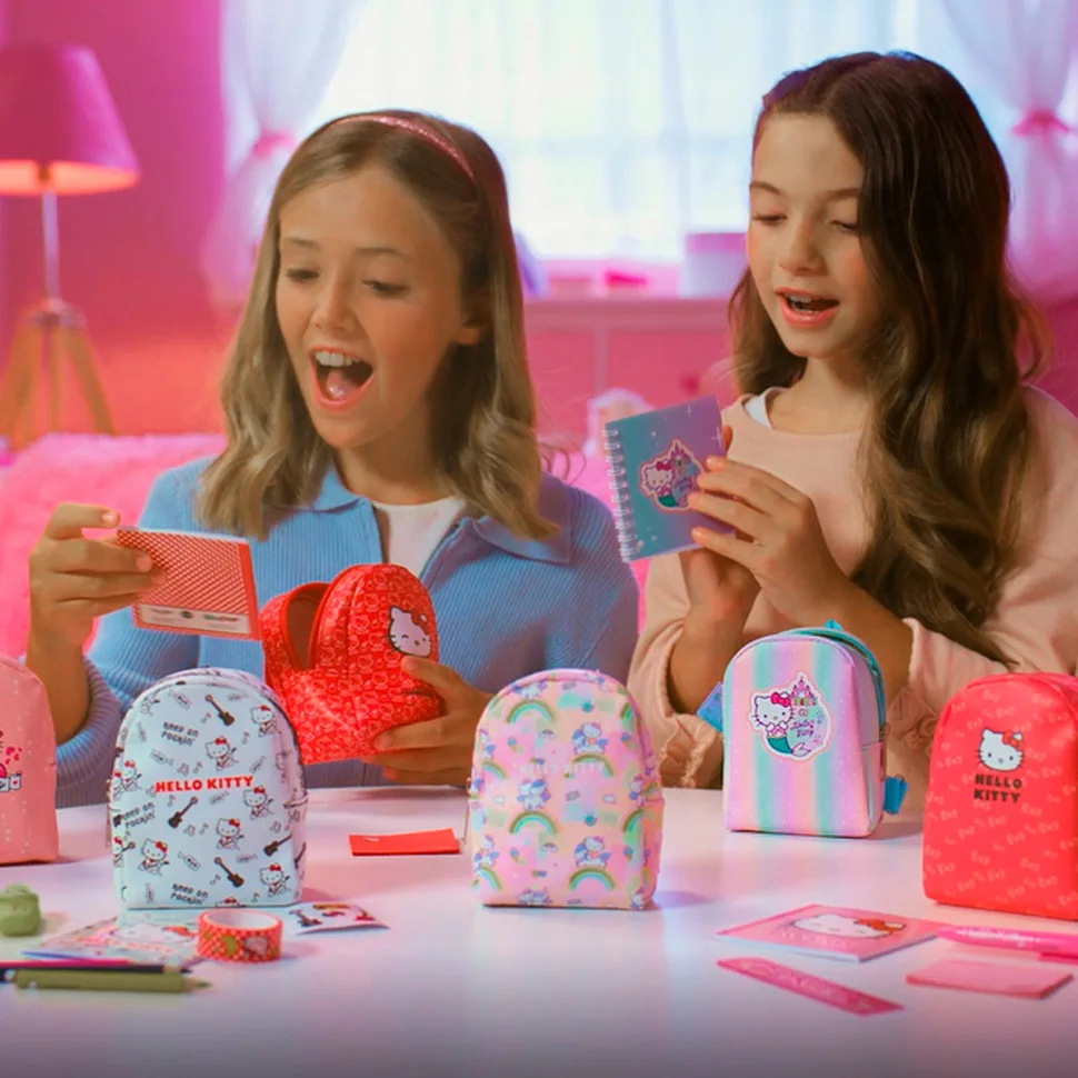 Сумка-сюрприз Hello Kitty Русалочка ПВХ 20х15 см Рожева