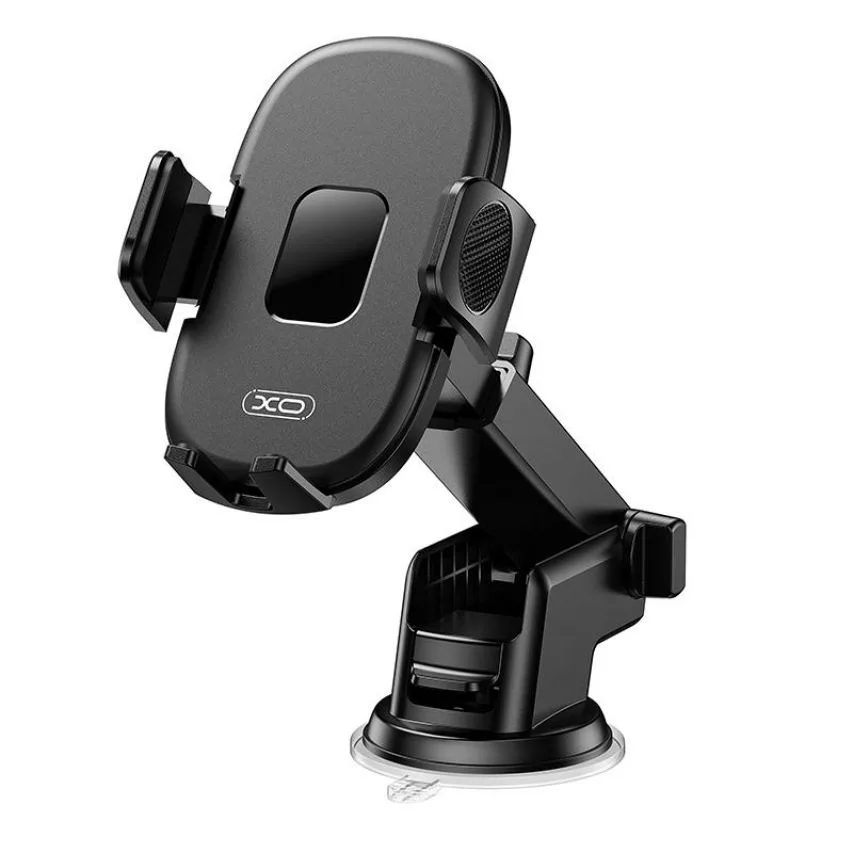 Автотримач автомобільний розсувний XO пластик чорний 360 градусів