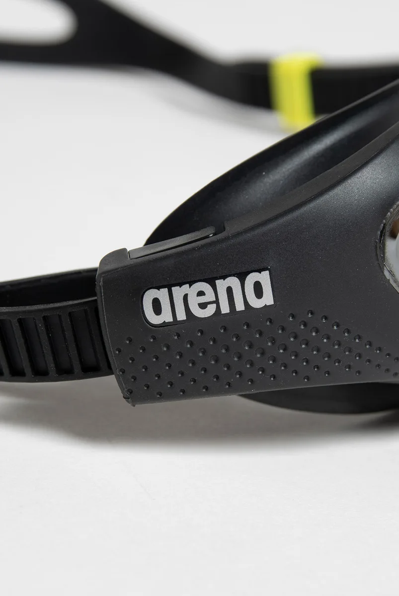 Окуляри для плавання Arena полікарбонат OSFM сріблястий чорний