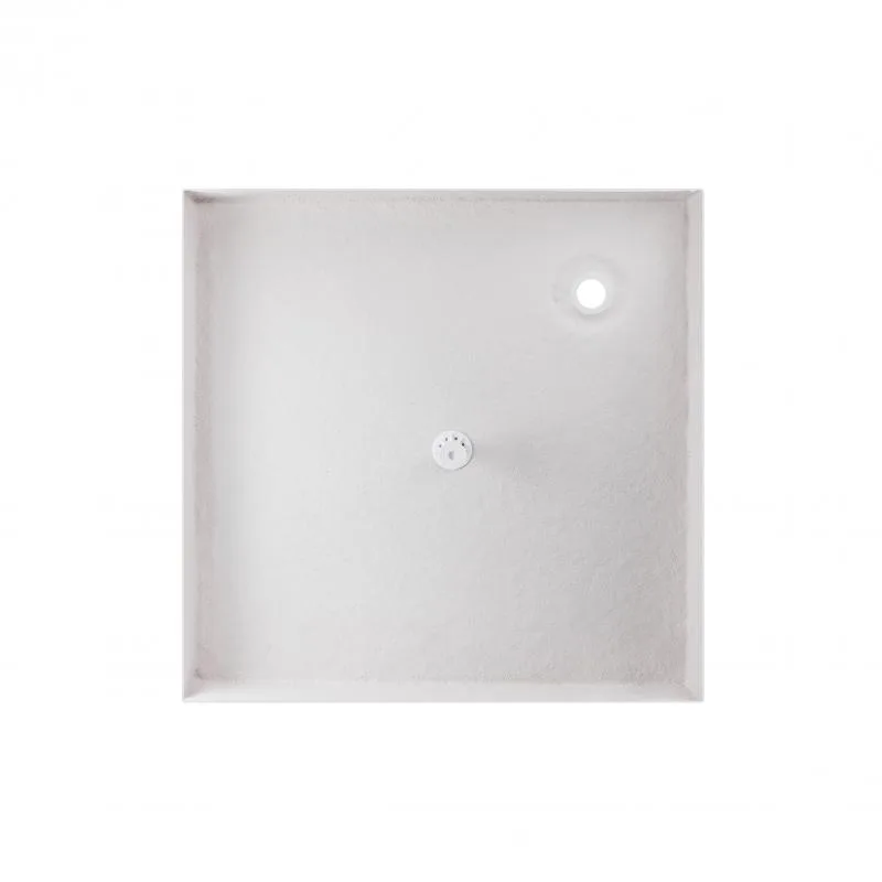 Душовий піддон Lidz Mazur ST80x80x16 акриловий квадратний 80x80 см білий