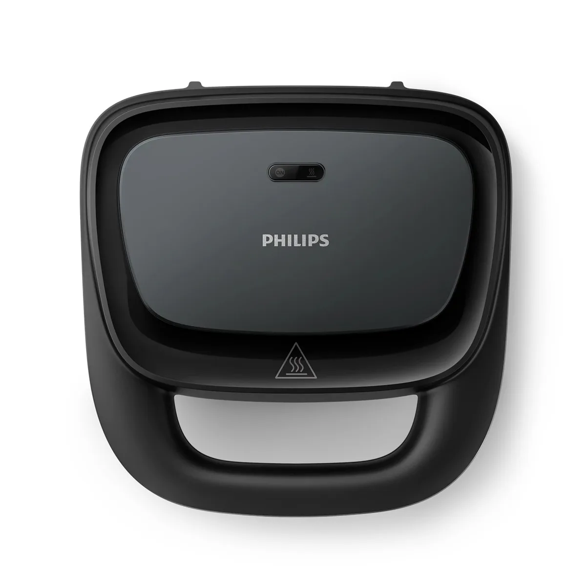 Вафельниця Philips 750 Вт пластик чорна антипригарне покриття 2 відділення