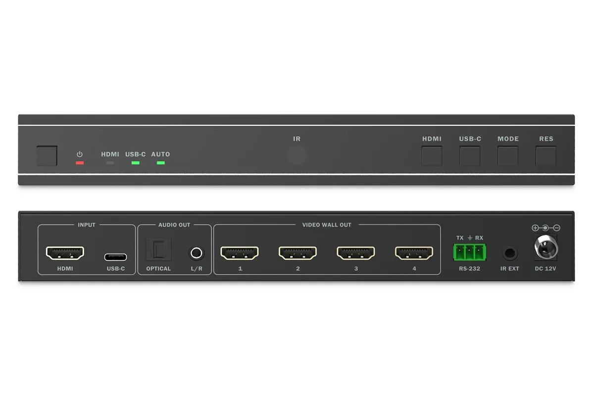 Контролер відеостіни DIGITUS 4K HDMI Video Wall 2x2