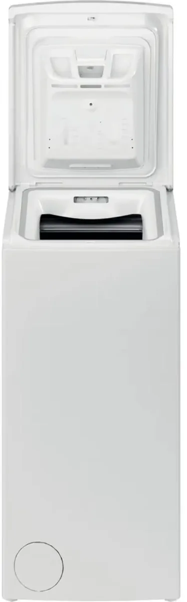 Стиральная машина Whirlpool с вертикальной загрузкой, 6 кг, 1000 об/мин, класс энергопотребления C, ширина 60 см, белая