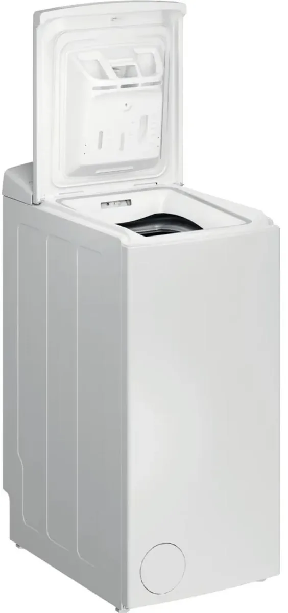 Пральна машина Whirlpool з вертикальним завантаженням, 6 кг, 1000 об/хв, клас енергоспоживання C, ширина 60 см, біла.