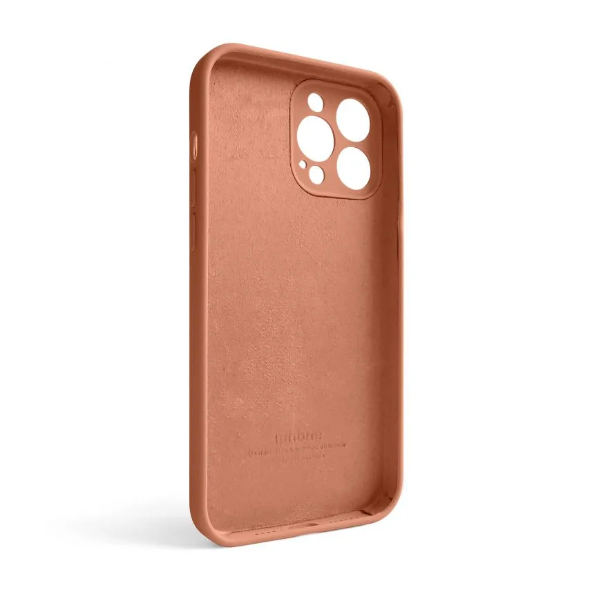 Чохол Silicone Case для Apple iPhone 13 Pro Max силіконовий помаранчевий