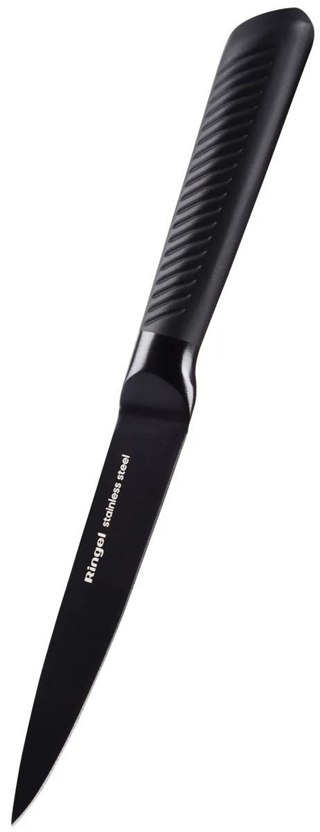 Ніж універсальний RINGEL нержавіюча сталь 125 мм чорний