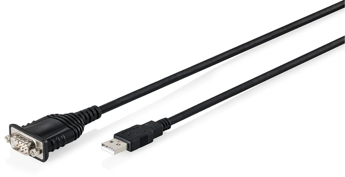 Адаптер DIGITUS USB 2.0 RS232 1.8 м Позолочені контакти
