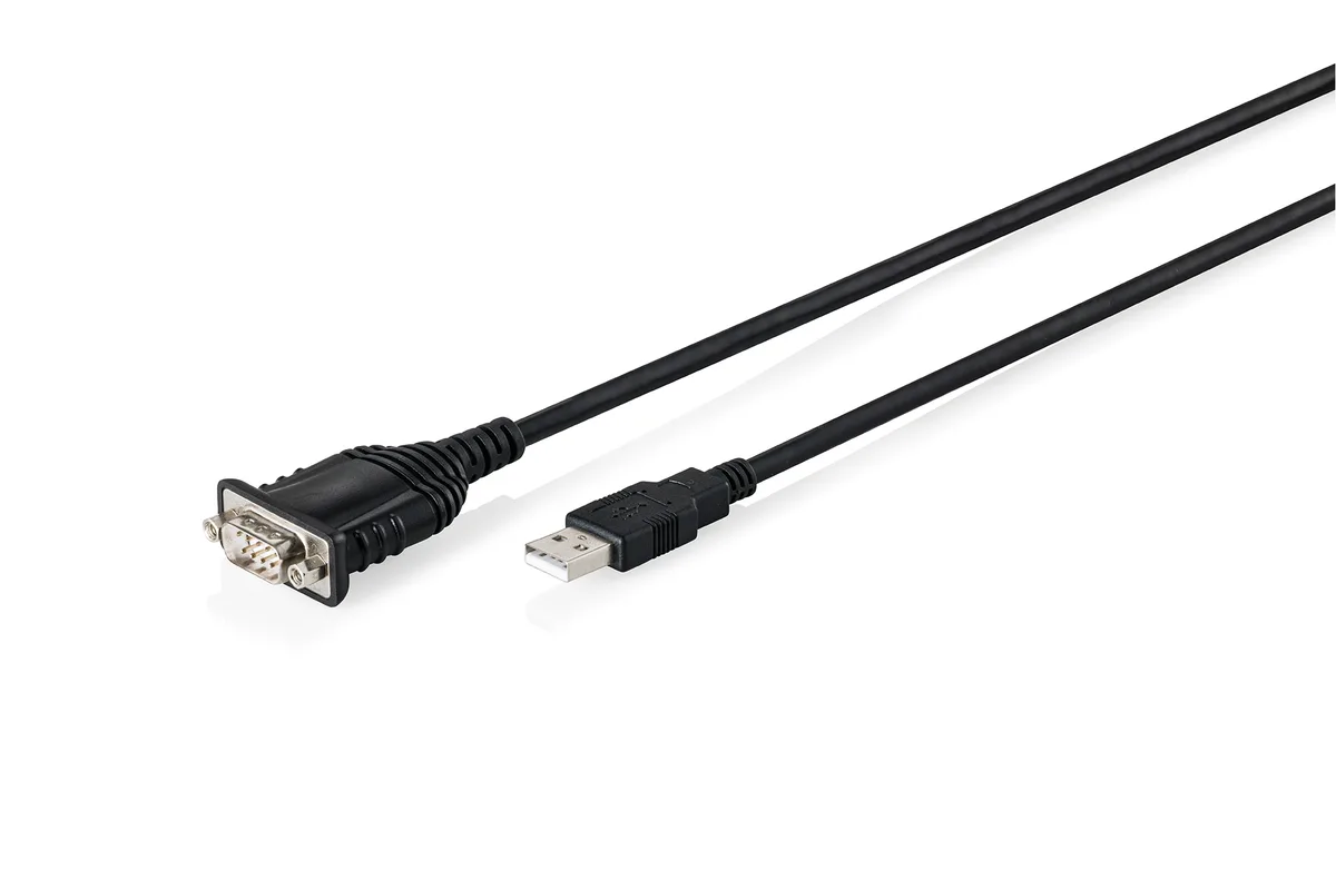 Адаптер DIGITUS USB 2.0 RS232 1.8 м Позолочені контакти