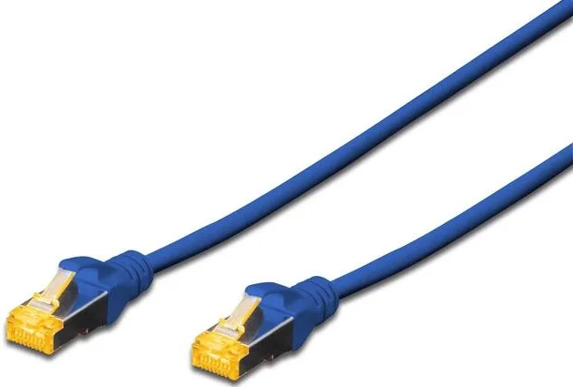 Патч-корд DIGITUS CAT 6a S-FTP, 2м, AWG 26/7, Cu, LSZH, синій