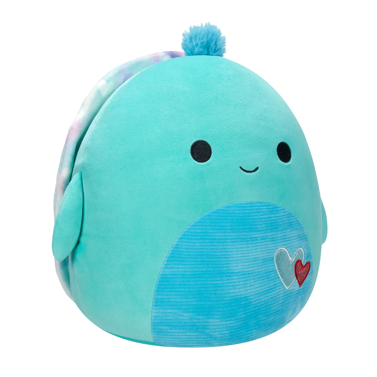 М'яка іграшка Squishmallows поліестер 30 см зелена Черепаха Каскад