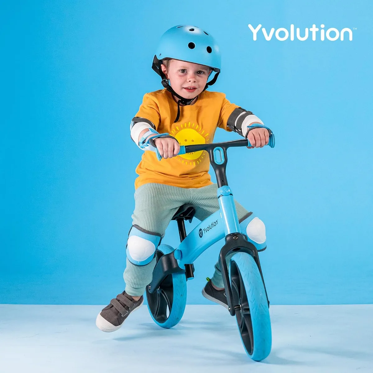 Біговел YVolution Yvelo блакитний