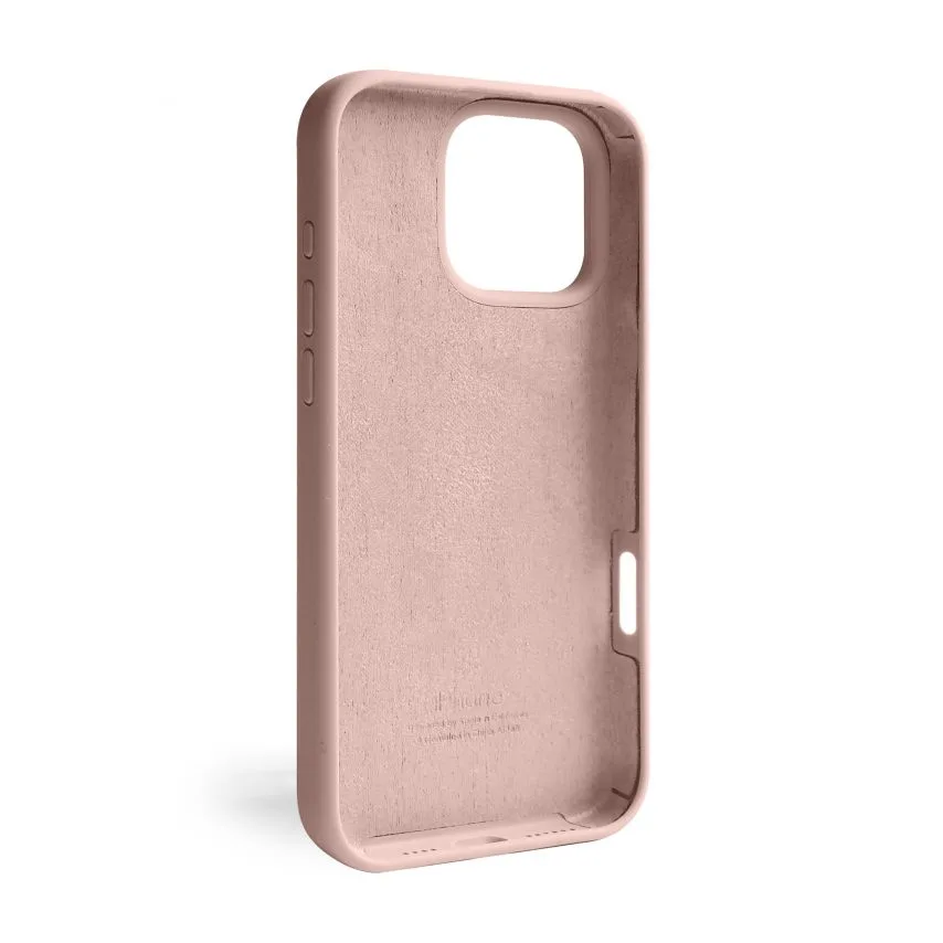 Чохол силіконовий для Apple iPhone 16 Pro Max  бежевий