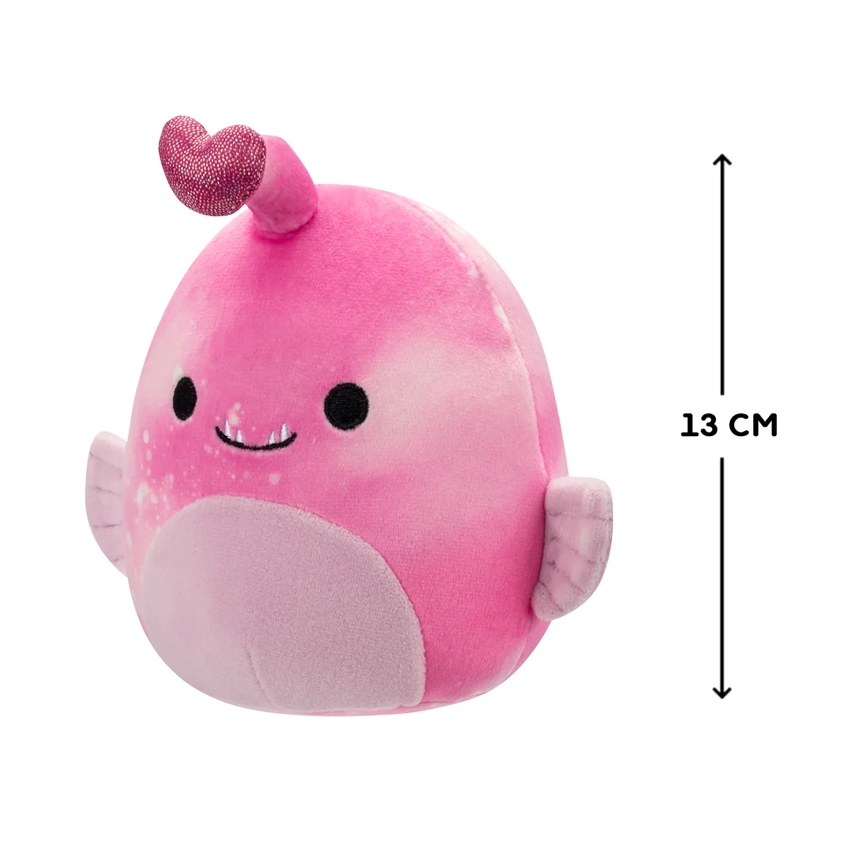 М'яка іграшка Squishmallows поліестер спандекс 13 см Риба-вудильник Сі