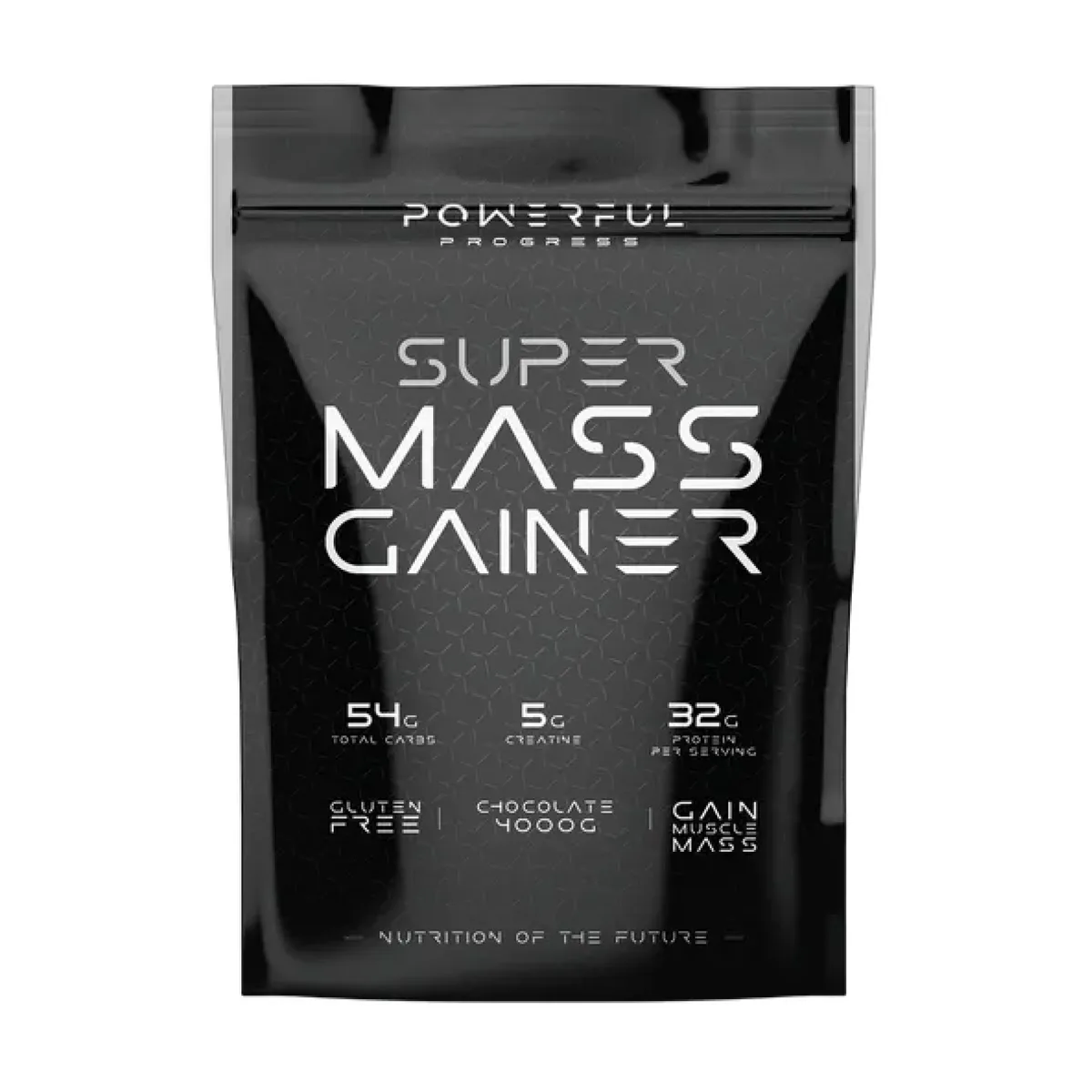 Гейнер Super Mass Gainer 4000 г Ваніль 32 г білка 5 г креатину 54 г вуглеводів