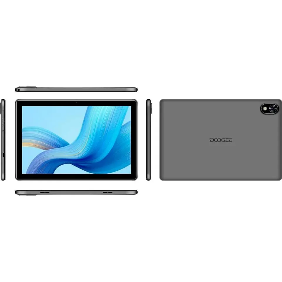 Планшет Doogee U9 10.1" 3ГБ, 64ГБ, 5060мА•г, Android, сірий