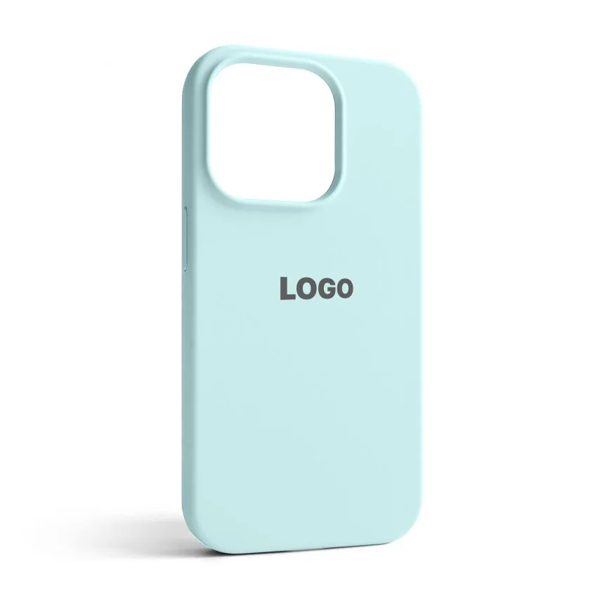 Чохол Silicone Case для Apple iPhone 15 Pro силіконовий бірюзовий