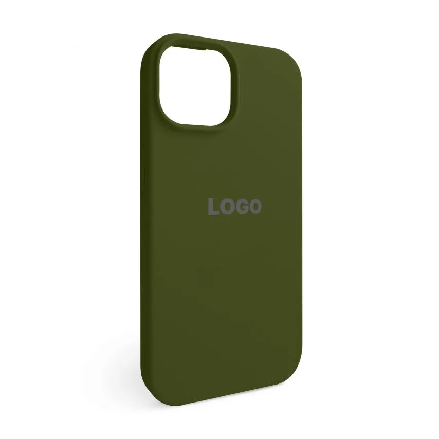 Чохол Silicone Case для Apple iPhone 15 силіконовий зелений