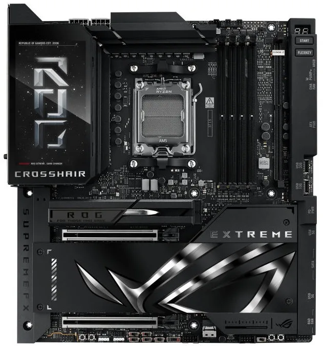 Материнская плата ASUS ROG CROSSHAIR X870E EXTREME sAM5 X870E 4xDDR5 M.2 USB Type-C HDMI Wi-Fi BT EATX