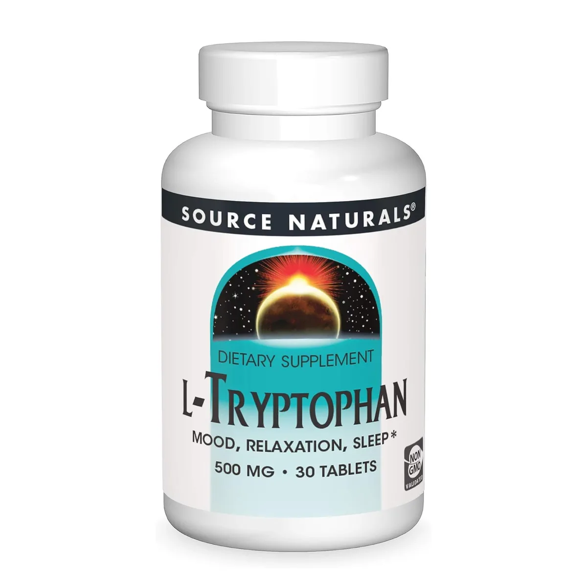 L-Триптофан 500 мг Source Naturals 30 капсул для сну та настрою