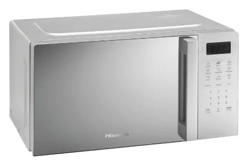 Микроволновая печь Hisense с грилем 20 л Керамика Серый
