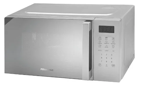 Микроволновая печь Hisense с грилем 20 л Керамика Серый