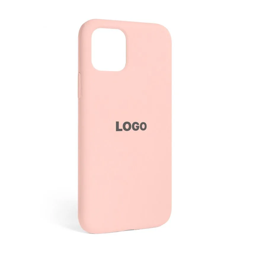 Чохол силіконовий для Apple iPhone 12 12 Pro  light pink