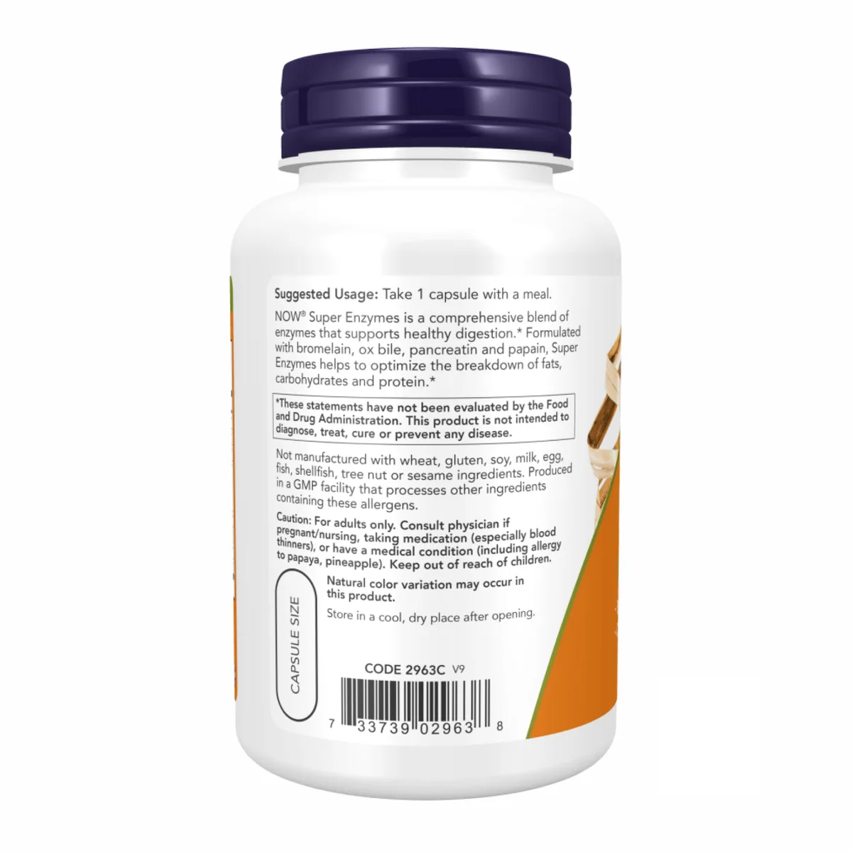Ферменти для травлення Now Foods 90 капсул комплексна добавка