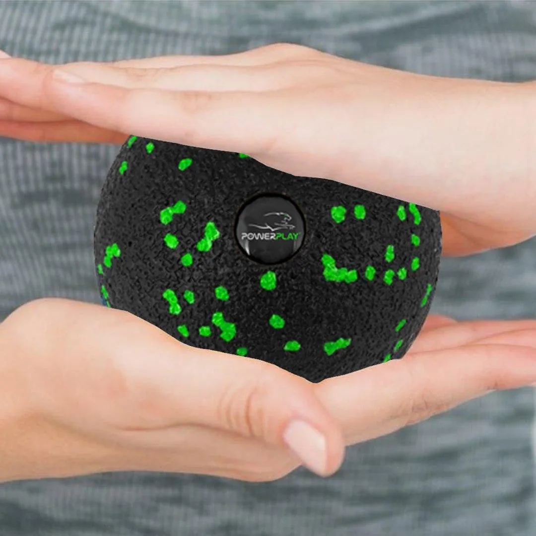 Масажний м'яч Active Point EPP 8 см Чорно зелений