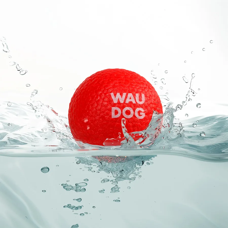 Іграшка для собак WAUDOG Fun М’яч 70 мм спінений термопластичний поліуретан червоний