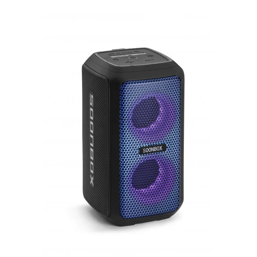 Портативна колонка Soonbox 20W Bluetooth 57мм чорна