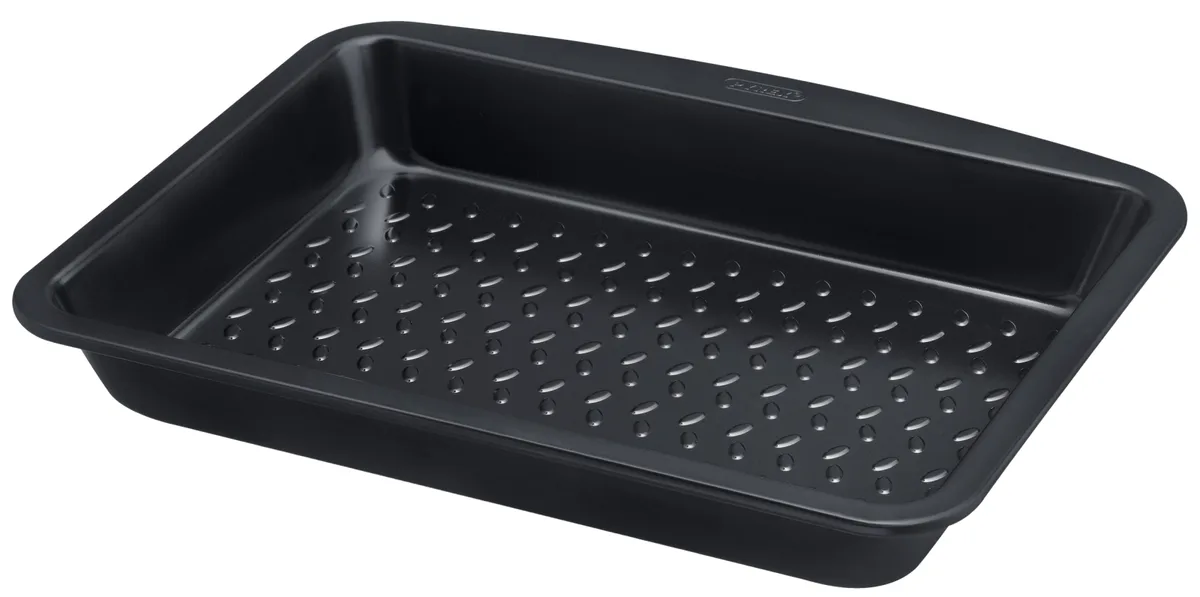 Форма для запекания Pyrex углеродная сталь 34х24 см антипригарная черная.