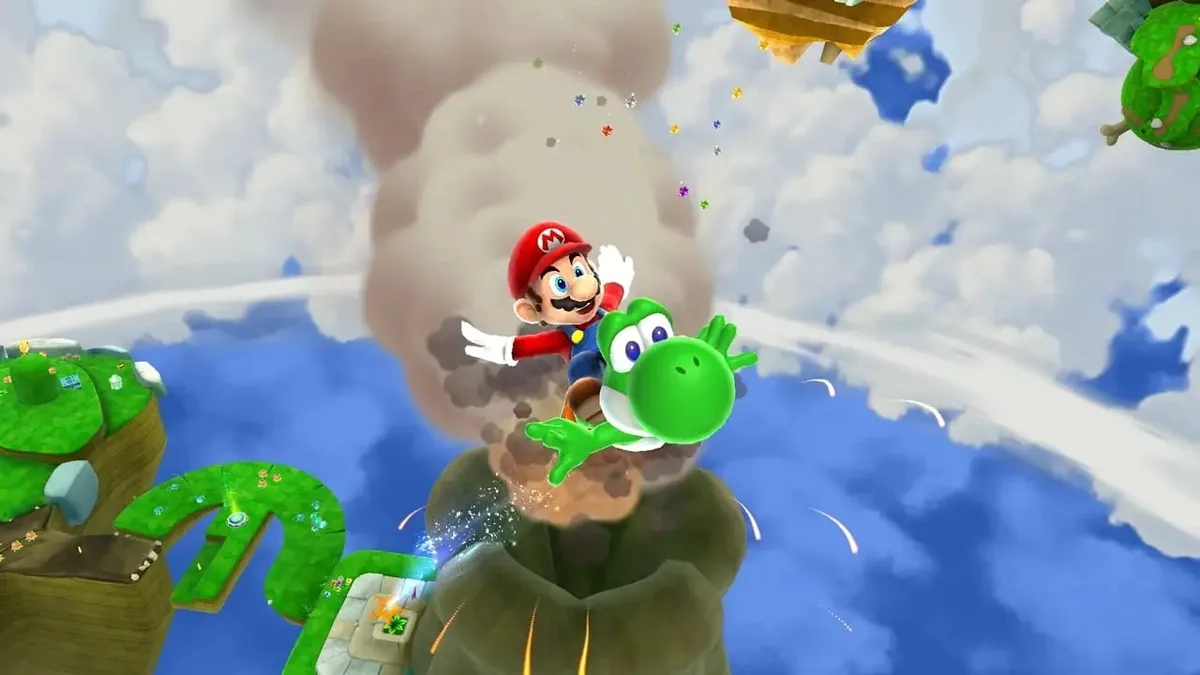 Консольная игра Switch 2 SUPER MARIO GALAXY 1 + 2, картридж.