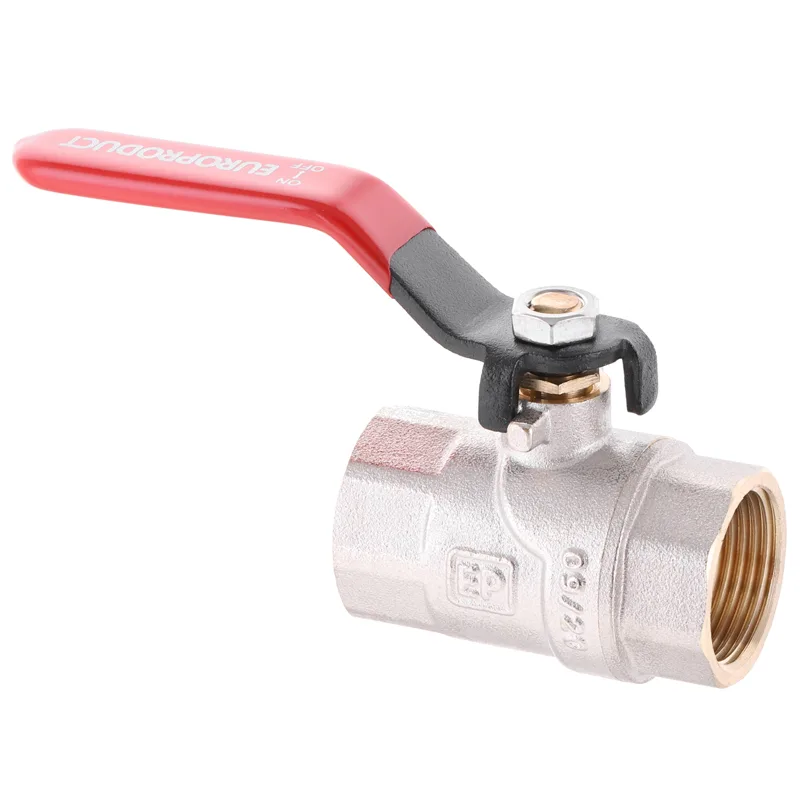 Кран шаровой Europroduct латунь 3/4" стальной