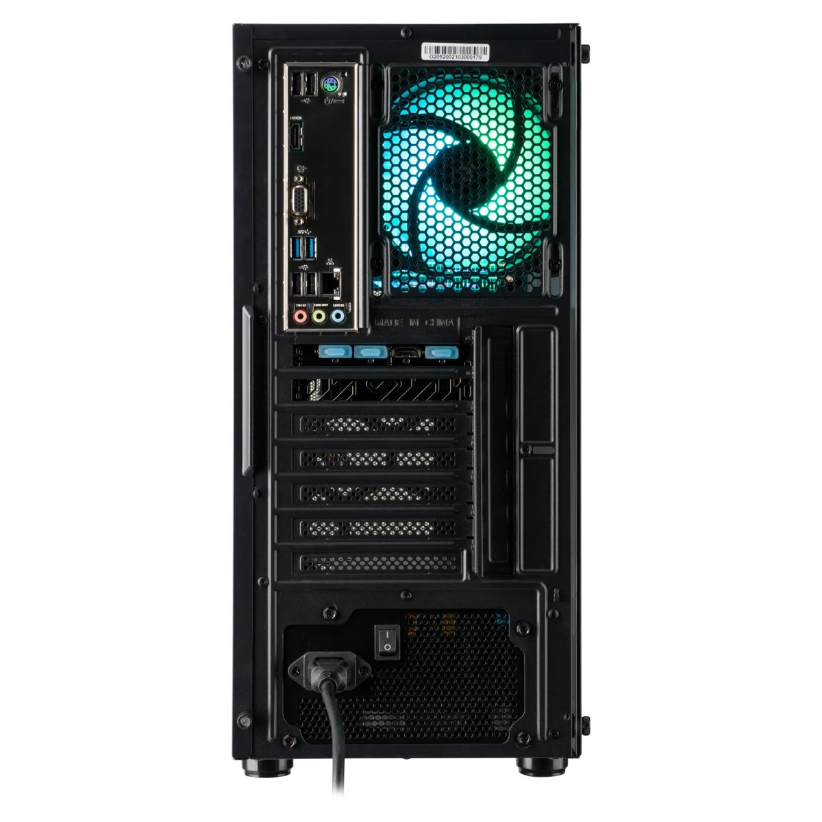 Комп’ютер персональний 2E Complex Gaming Intel i5-14400F, 32Gb, F1TB, NVD5060TI-16, H610, G2052, 650W, Win11PE